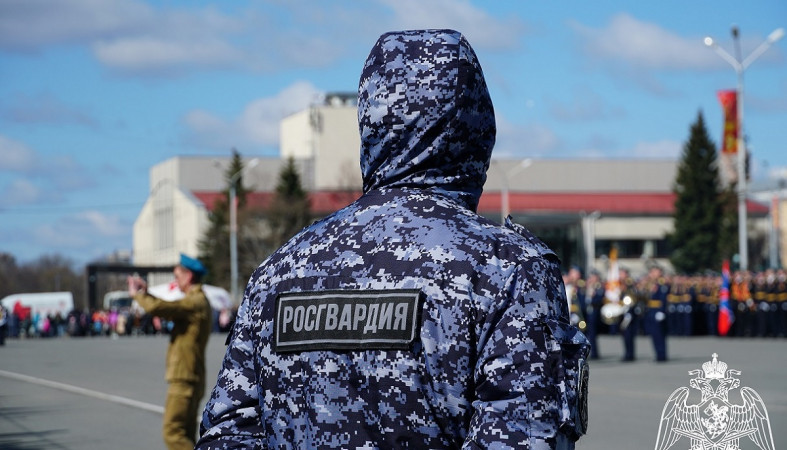Росгвардеец в Петрозаводске