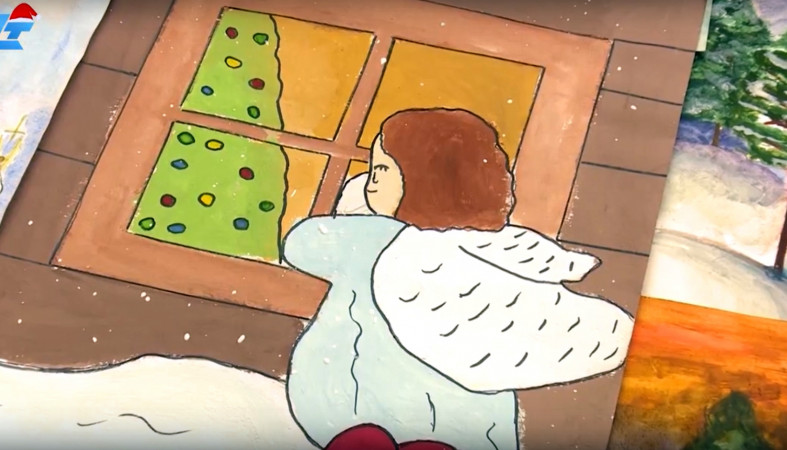 Рождественские рисунки