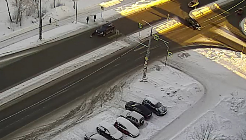 сбили человека