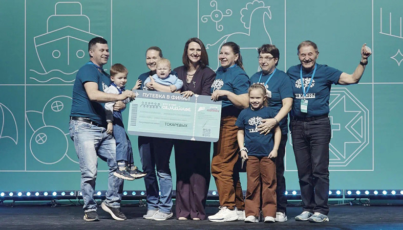 Семья Токаревых вышла в финал конкурса
