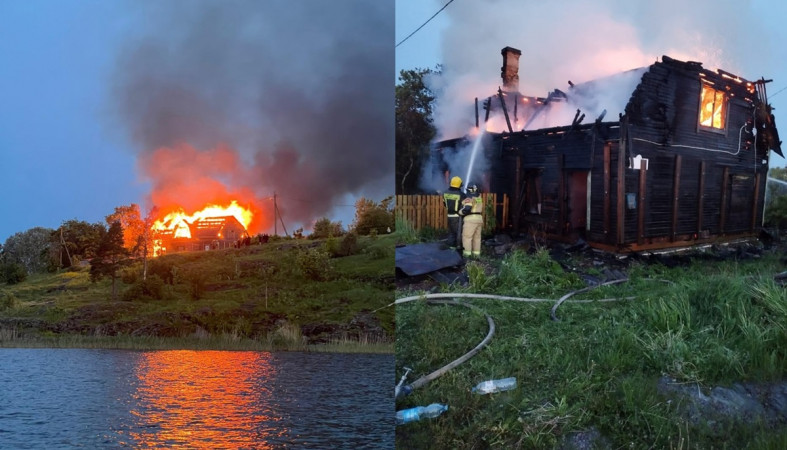 пожар в доме