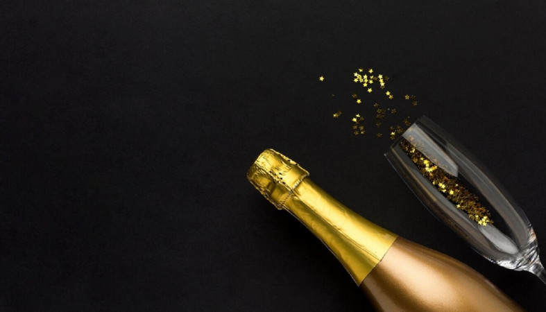 Бутылка шампанского Бутылка шампанского