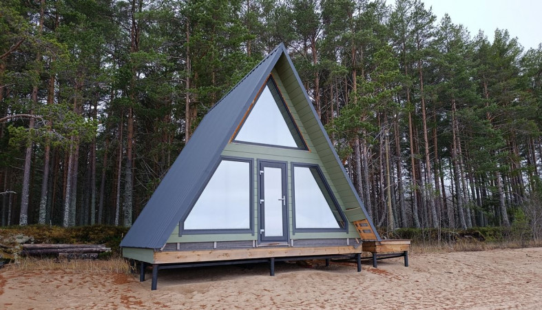 Берег озера около Шелтозера Берег озера около Шелтозера