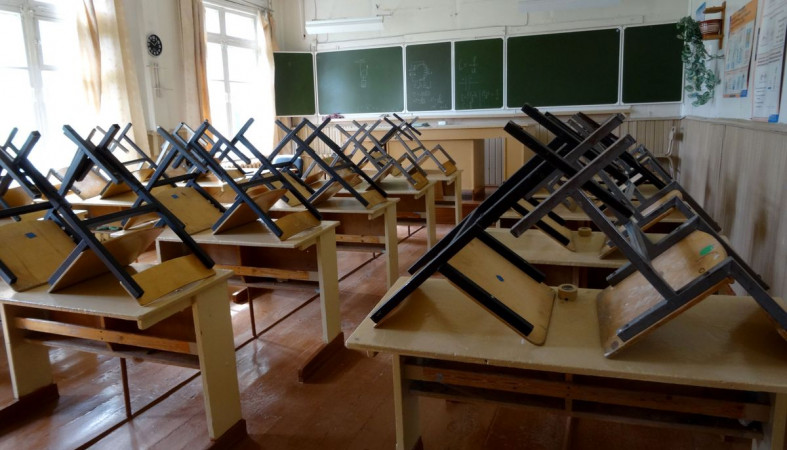 класс в сельской школе класс в сельской школе