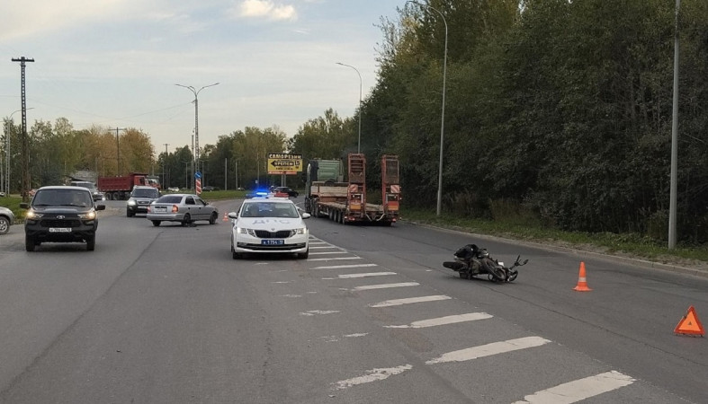 ДТП с мопедом