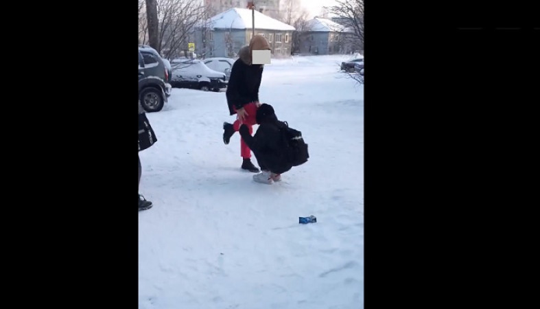 В Мясново на дороге сняли «занимательное» видео - Новости Тулы и области. Криминал - укатлант.рф