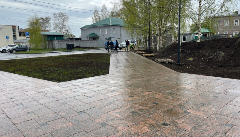 Сквер Источник Петрозаводск