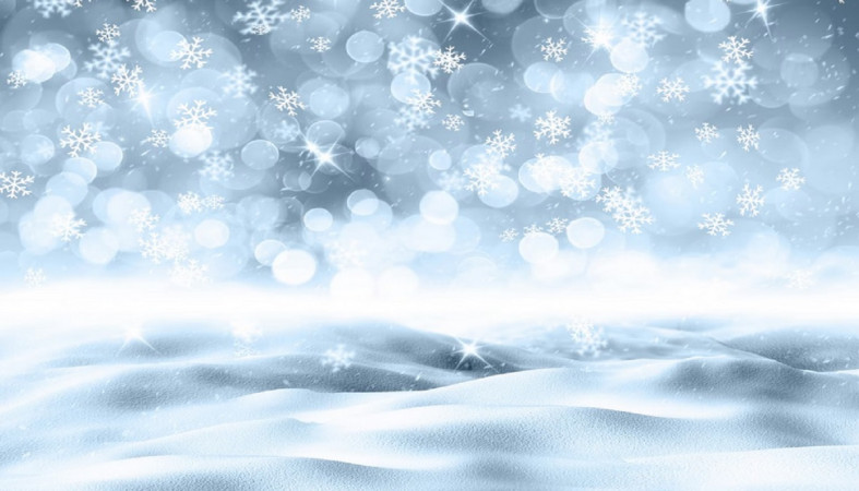 Снег на картинке