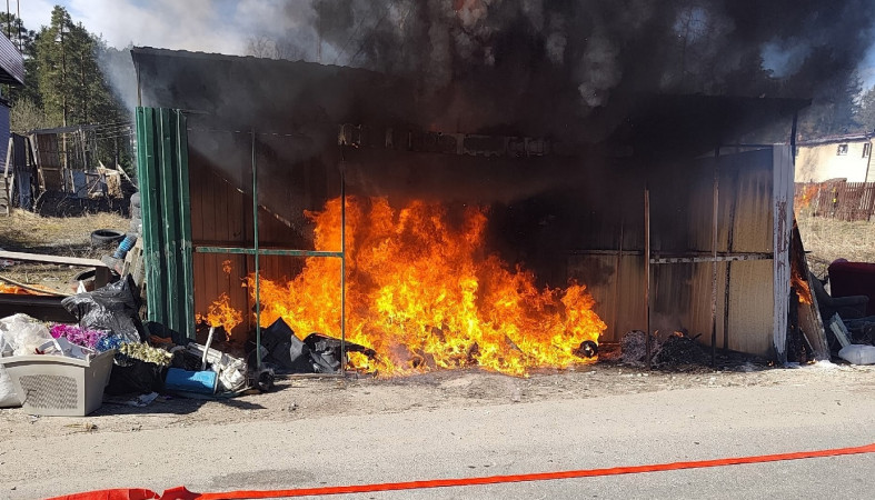 Пожар в Соломенном