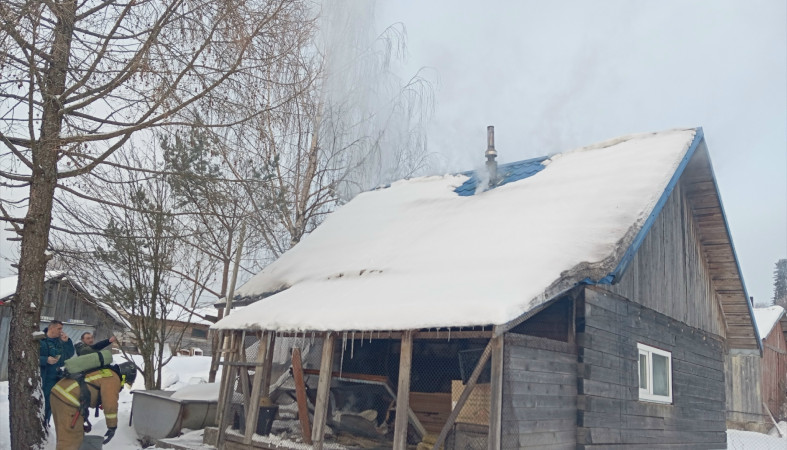 Пожар в Сортавале