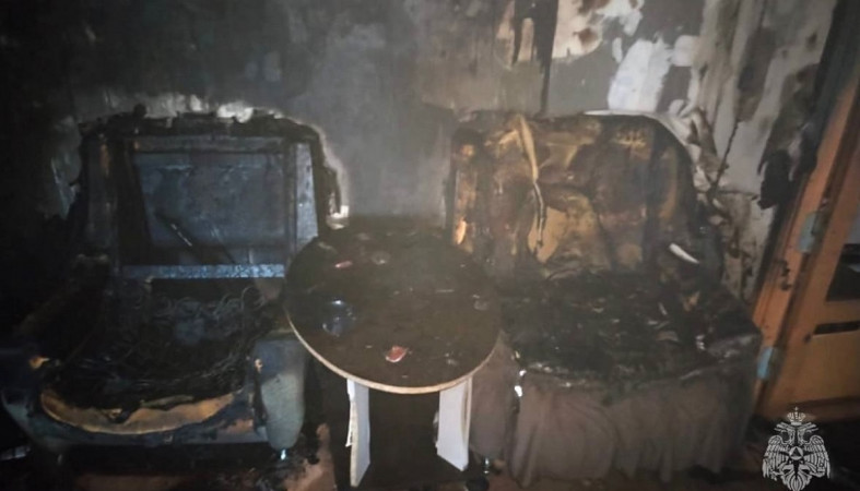 Пожар в Сосновом Бору
