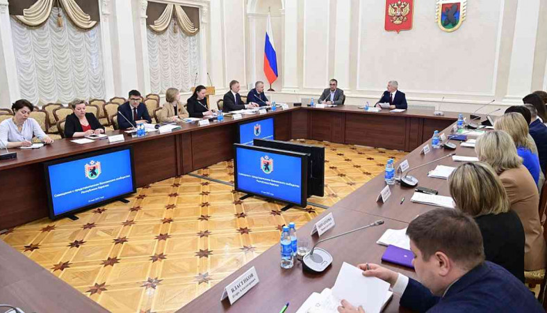 совещание с представителями банков