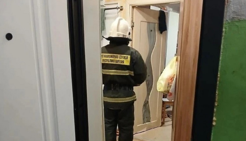 Спасатели в квартире