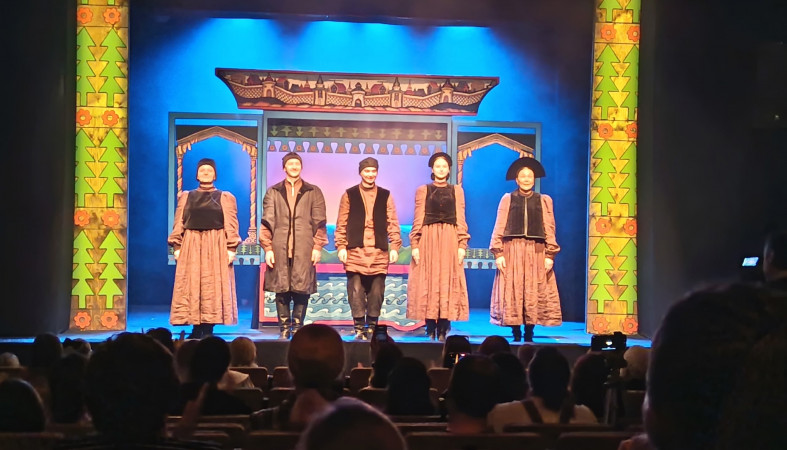 Спектакль в театре кукол Карелии