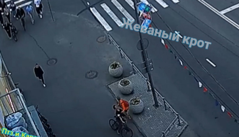 ДТП на тротуаре