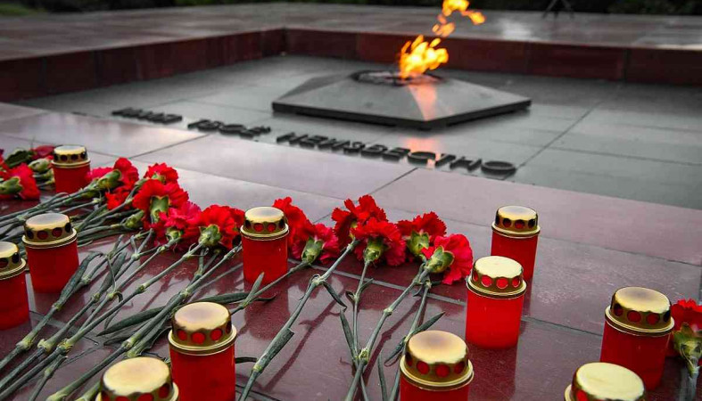 свечи у вечного огня