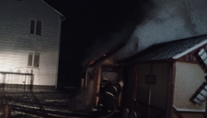 Пожар в Святозере