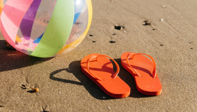 тапки и мяч тапки и мяч