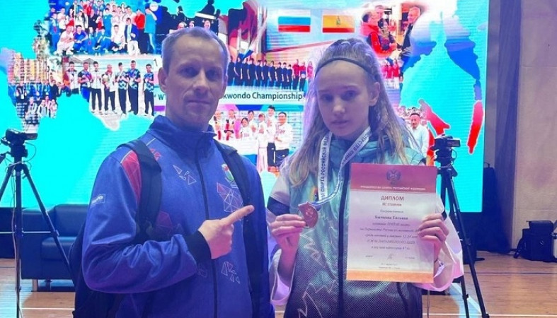 Карельская спортсменка взяла медаль первенства России по тхэквондо