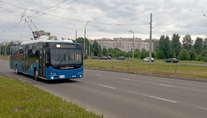 Троллейбусы Петрозаводска будут работать допоздна в День города