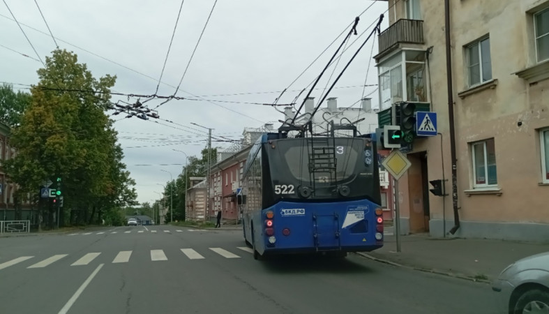 городской троллейбус