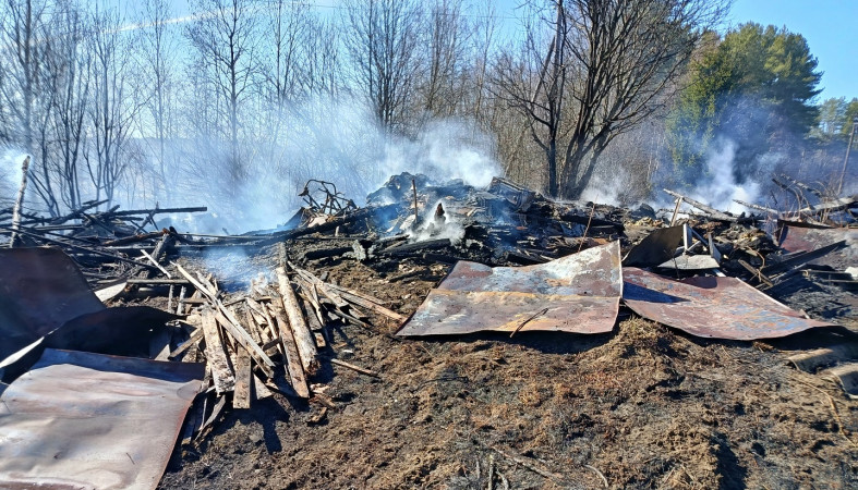 Пожар в Тулоксе