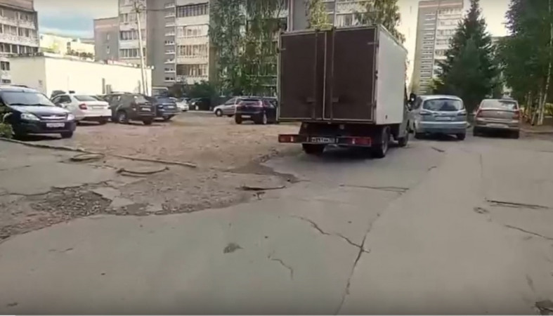 Убитый двор в Петрозаводске