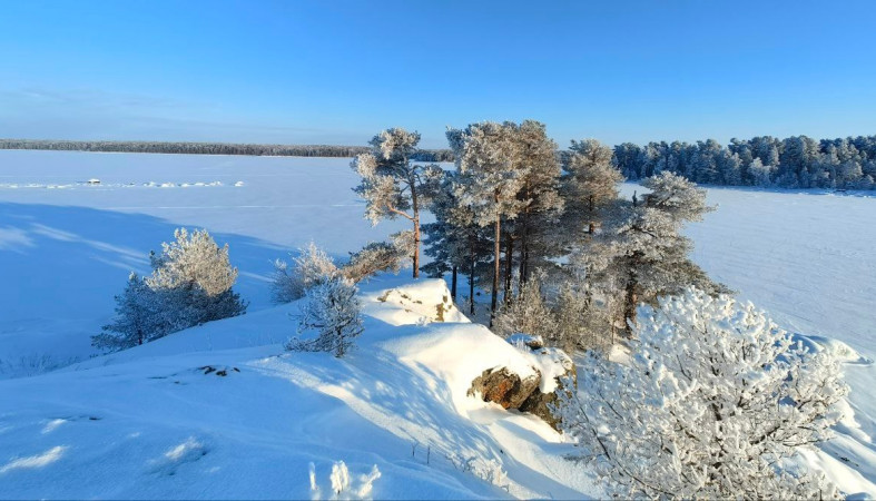 зима_гора_снег_солнце