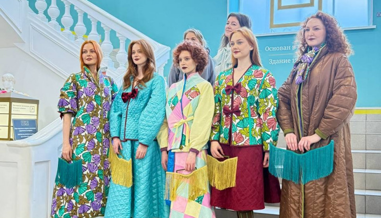 Модный показ в музее