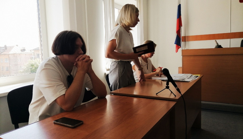 Алексей Пинчук в суде