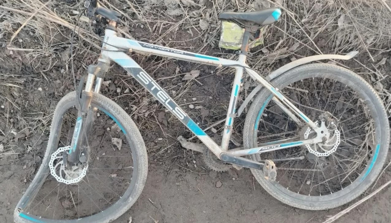 Сбитый велосипед