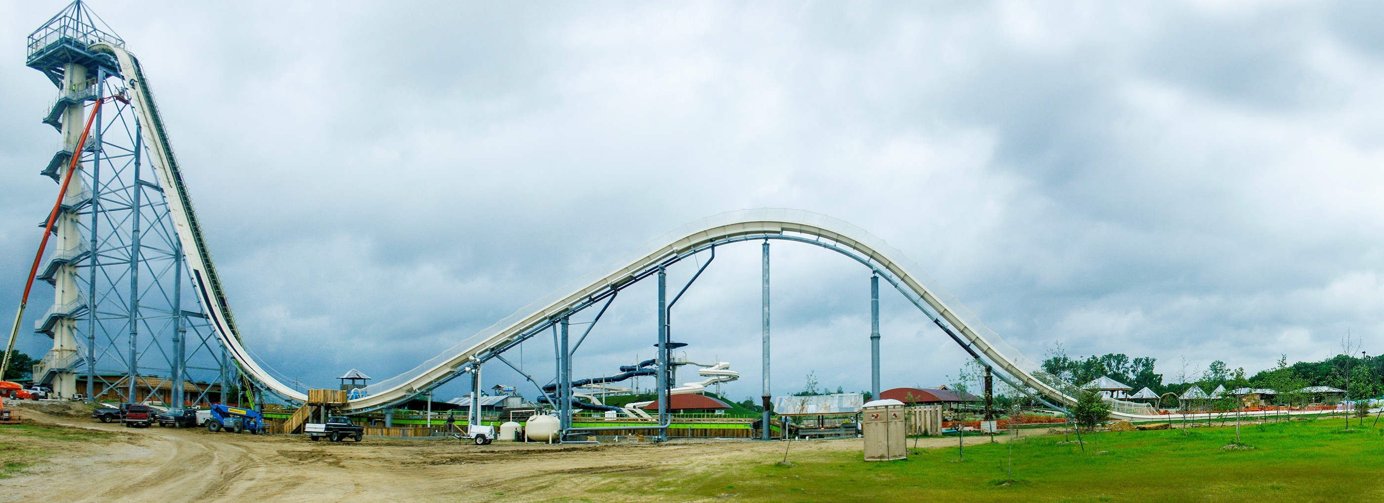 самая страшная горка в аквапарке