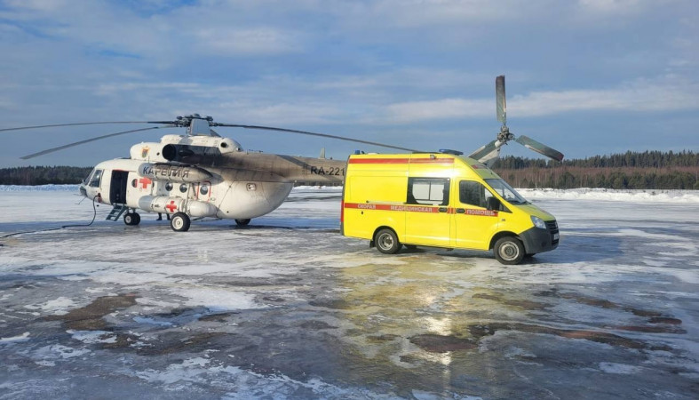 Вертолет санавиации