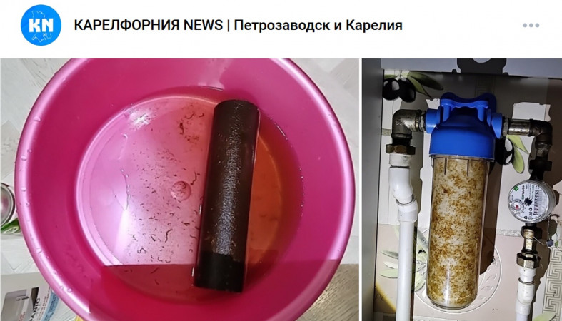 загрязненные фильтры