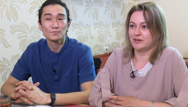 Семья Дагбы и Полины Гармаевых 