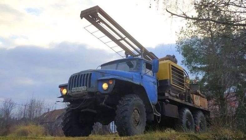 Вышка, буровая установка
