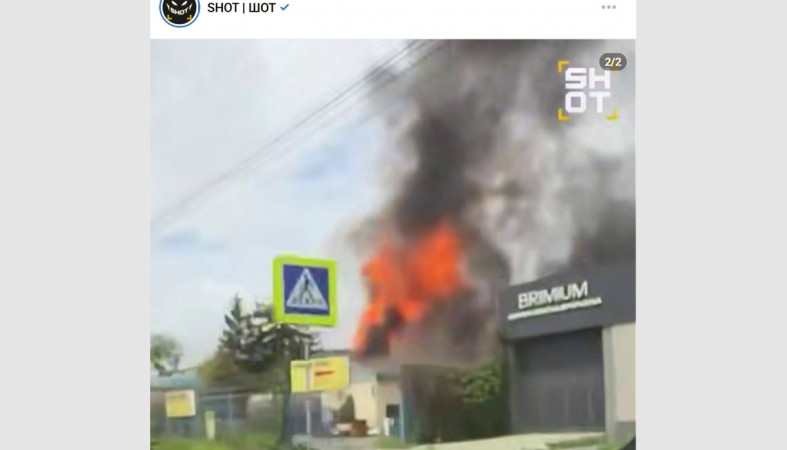 взрыв АЗС
