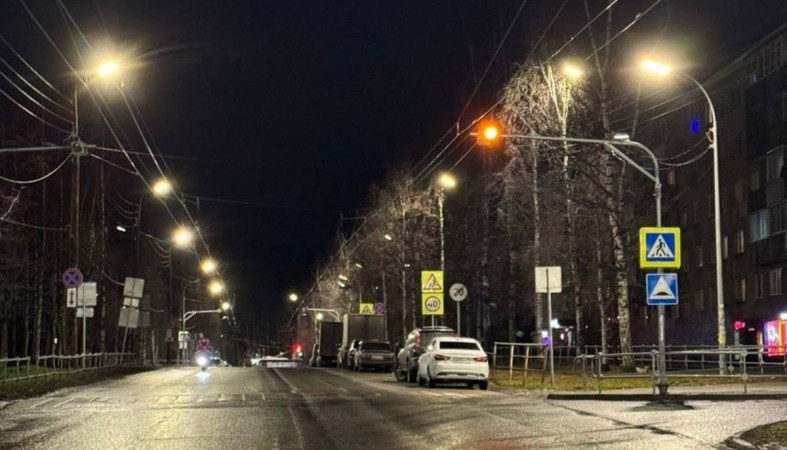 дорога_ночь_фонари