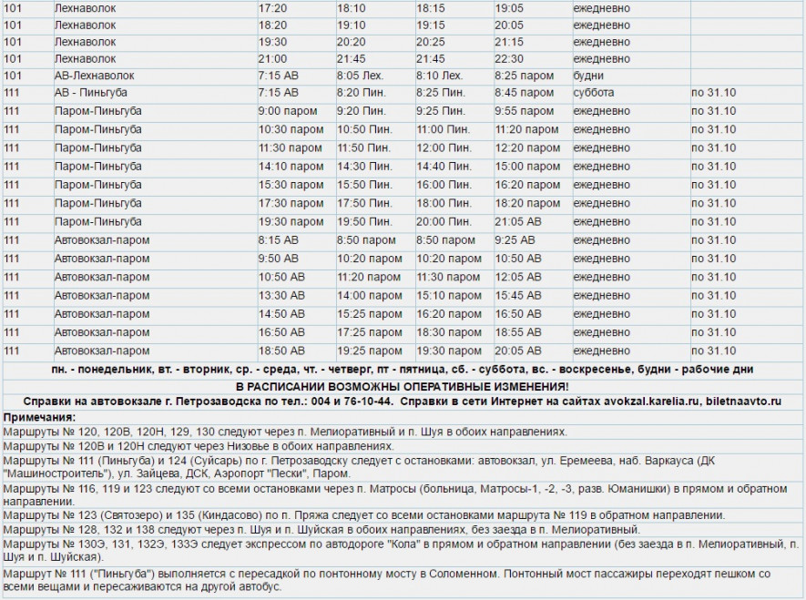 Петрозаводская расписание. Петрозаводск Лехнаволок расписание автобусов летнее 101. Расписание пригородных автобусов Петрозаводск Мелиоративный. Расписание пригородных автобусов Лехнаволок 101 Петрозаводск. Расписание пригородных автобусов Петрозаводск 2020 Лехнаволок.