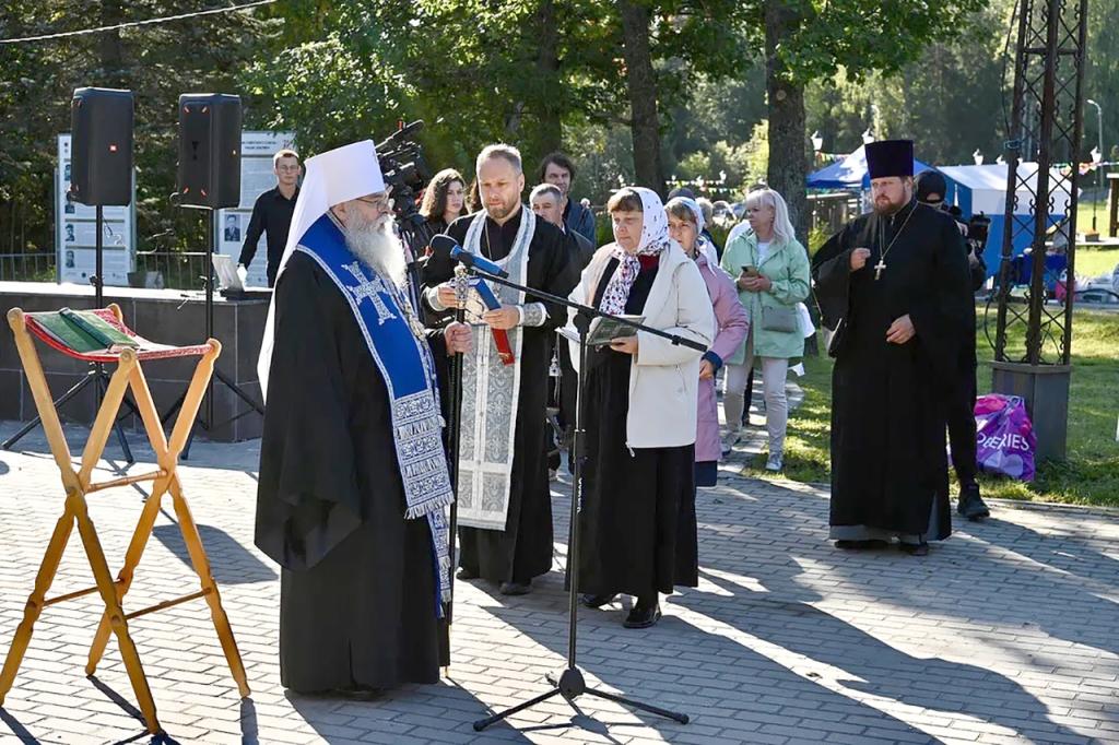Молебен в Суоярви