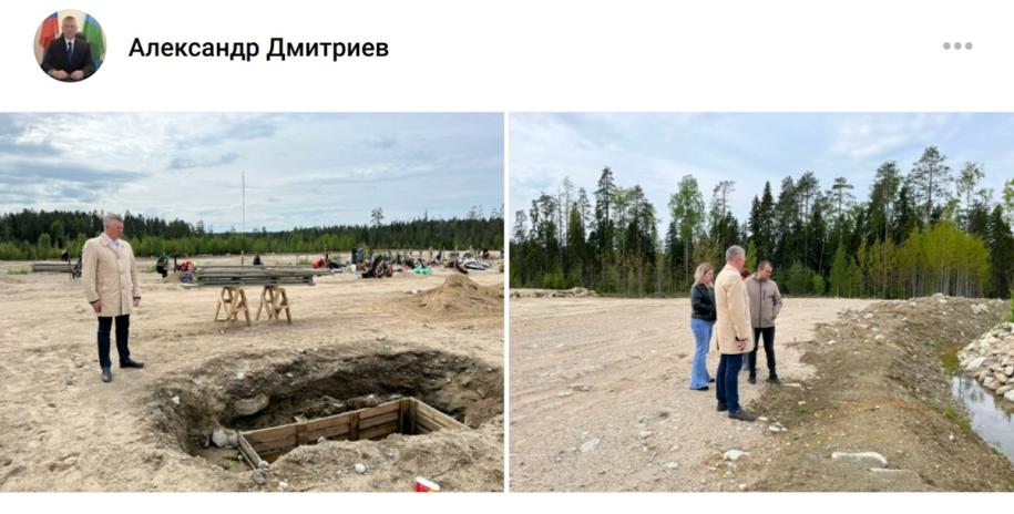 чиновник на кладбище