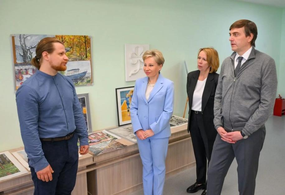 Кравцов и Подсадник в 55 школе