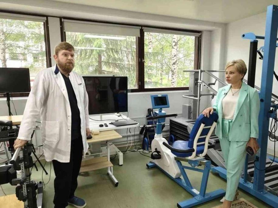 Лариса Подсадник в Межрайонной больнице