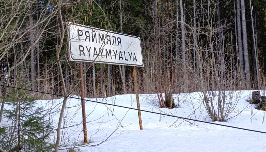 Вывеска Ряймяля