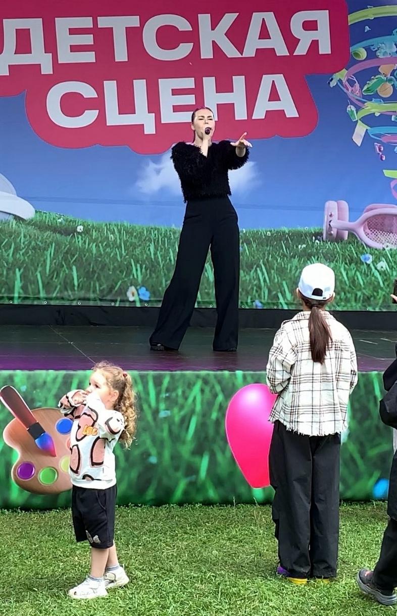 Софья Павлова на сцене