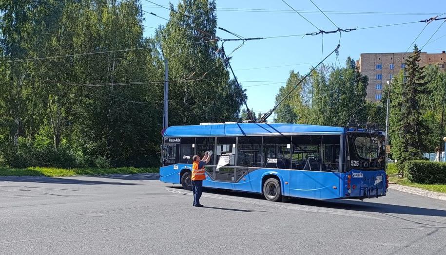Троллейбус в Петрозаводске