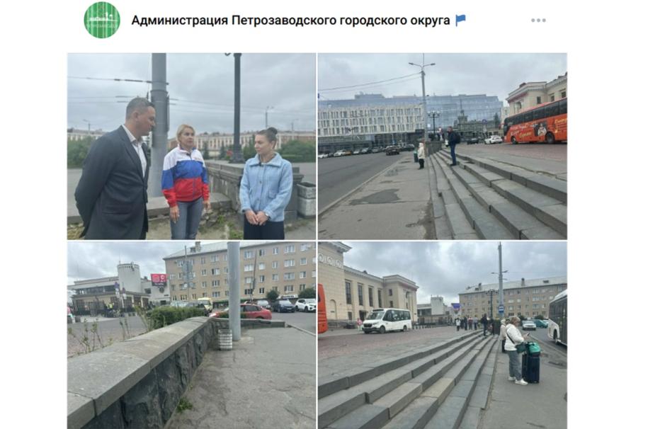 площадь Гагарина в Петрозаводске