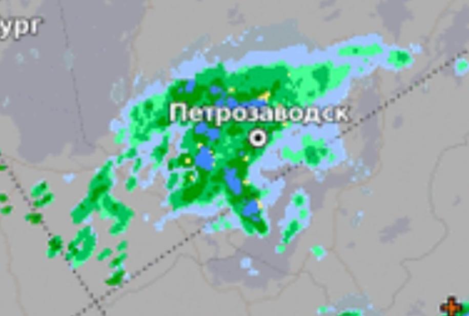 карта осадков 