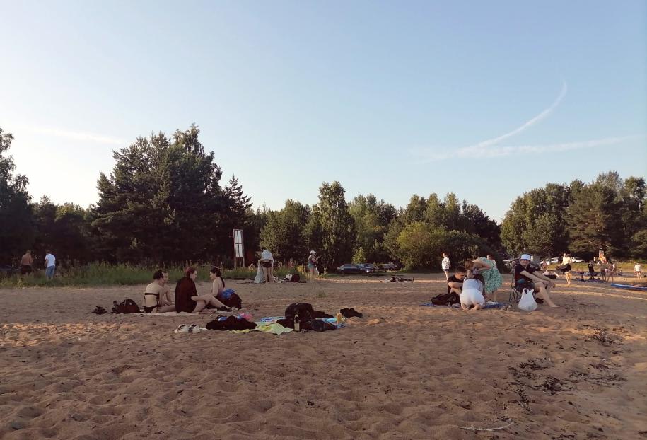 Пляж Пески