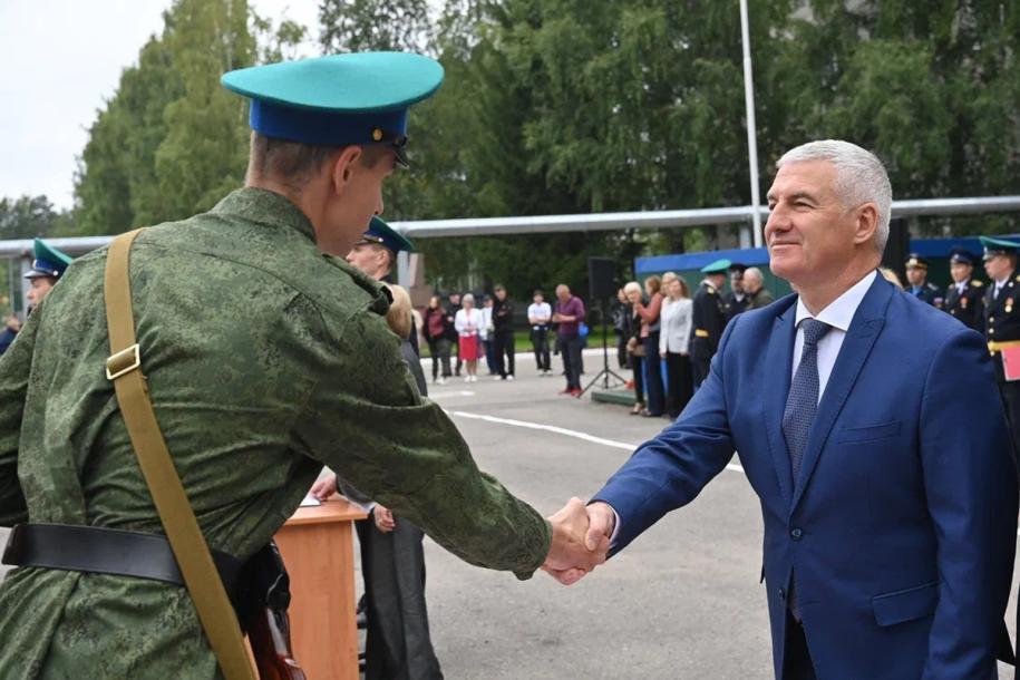 Парфенчиков на присяге